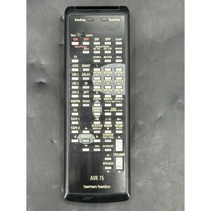 Harman Kardon AVR 75 Audio Video Receiver Learning Remote Control